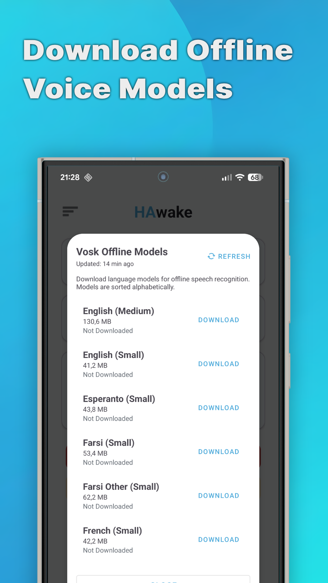 HAwake - Screenshot 5 showing product features and functionality