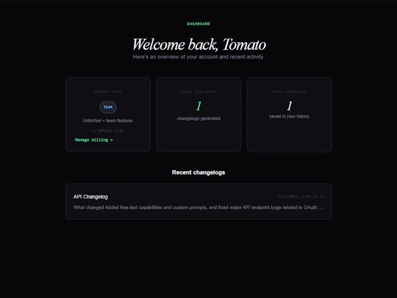 DiffLogs screenshot 1
