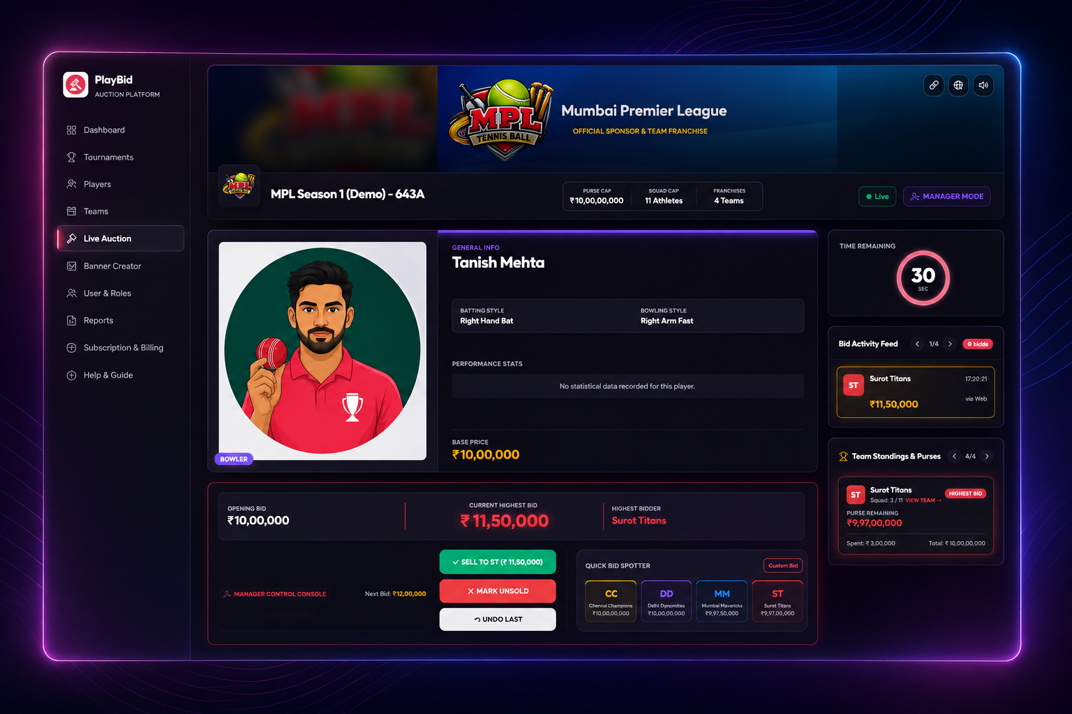 PlayBid gallery image