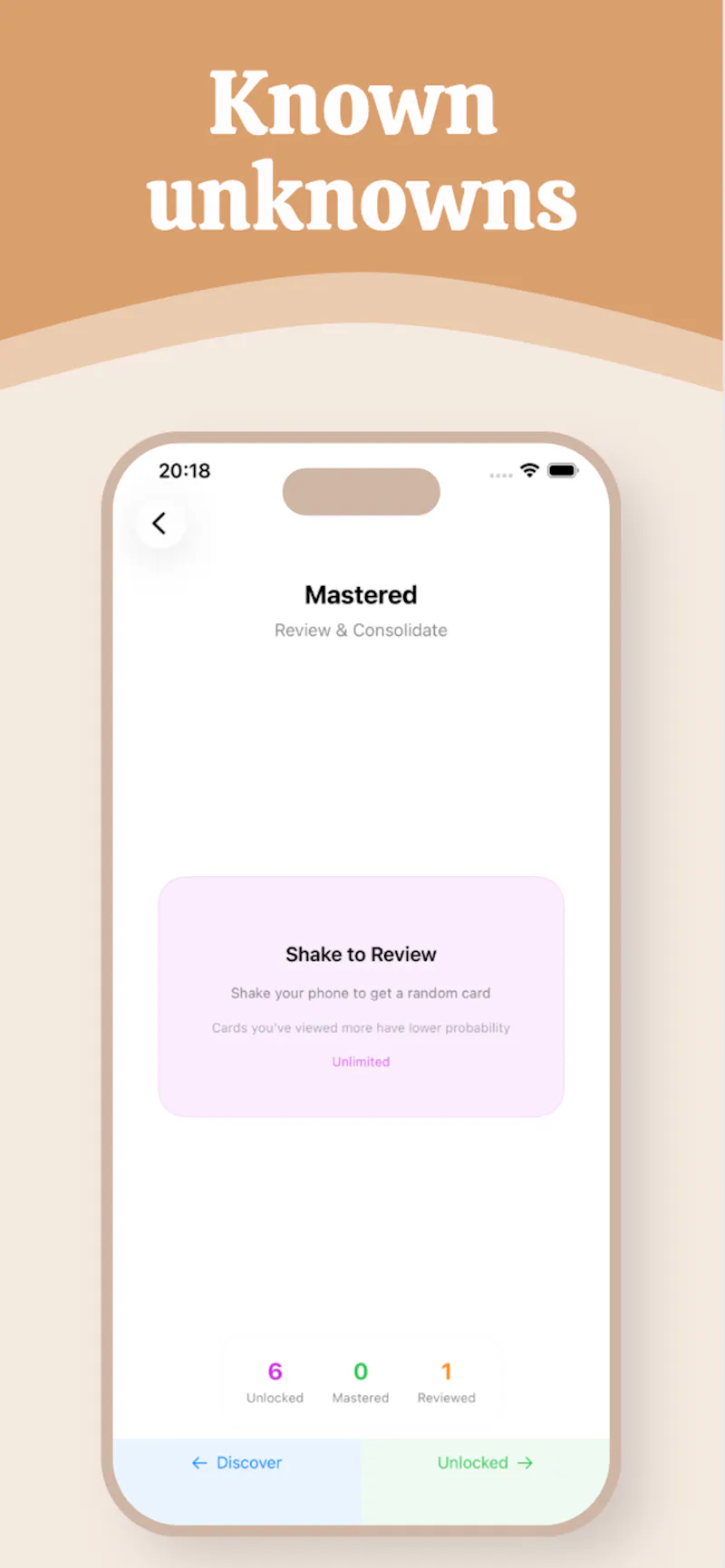 ShiBei- Memory Cards iOS App screenshot 5