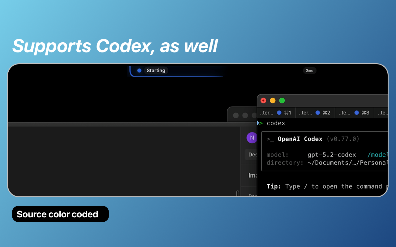 AgentNotch - Screenshot 2 showing product features and functionality