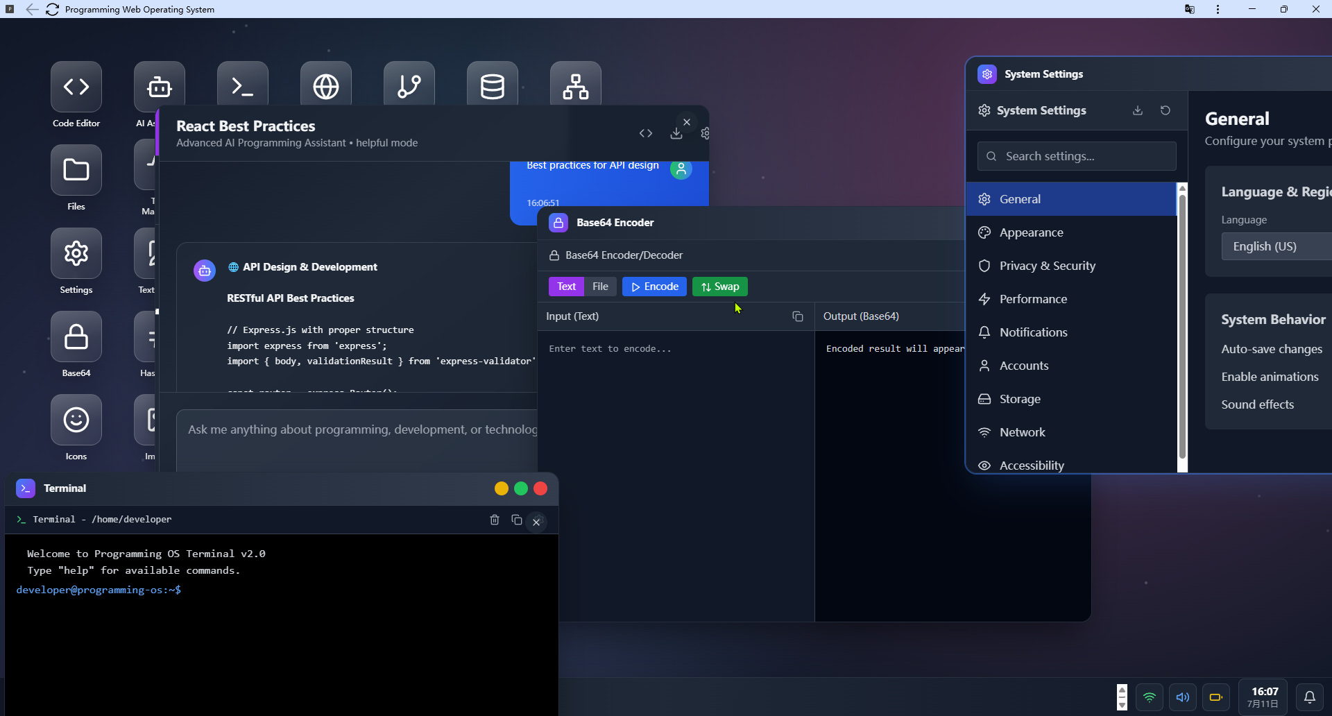 プログラミングWebオペレーティングシステム0xwebos media 3