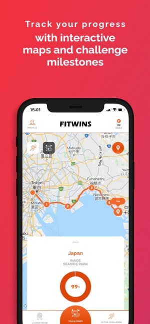 Fitwins App gallery image