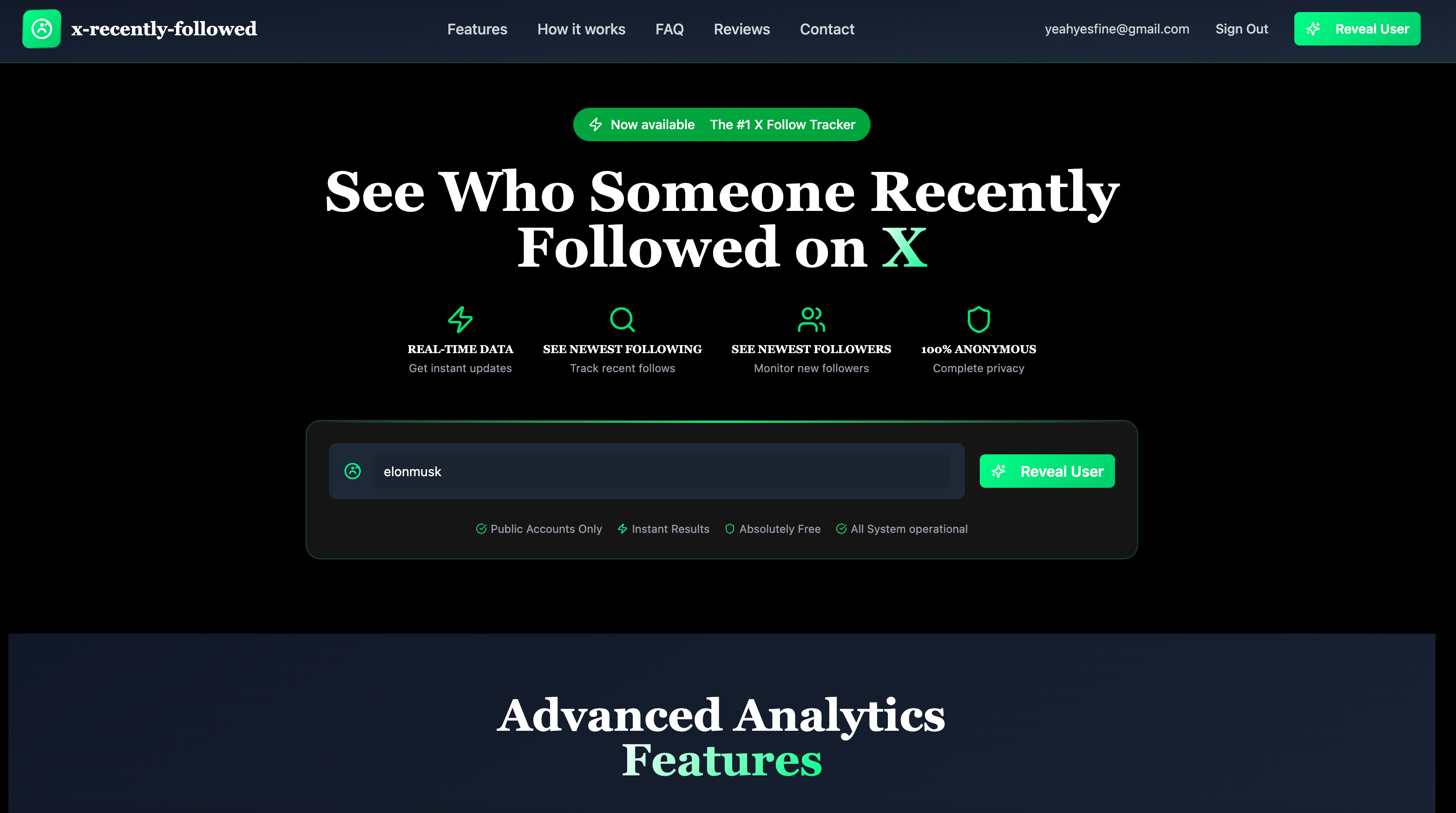 X Recently Followed gallery image