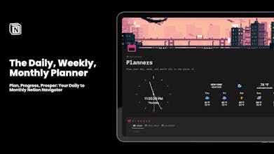 The Daily, Weekly, and Monthly Planner gallery image
