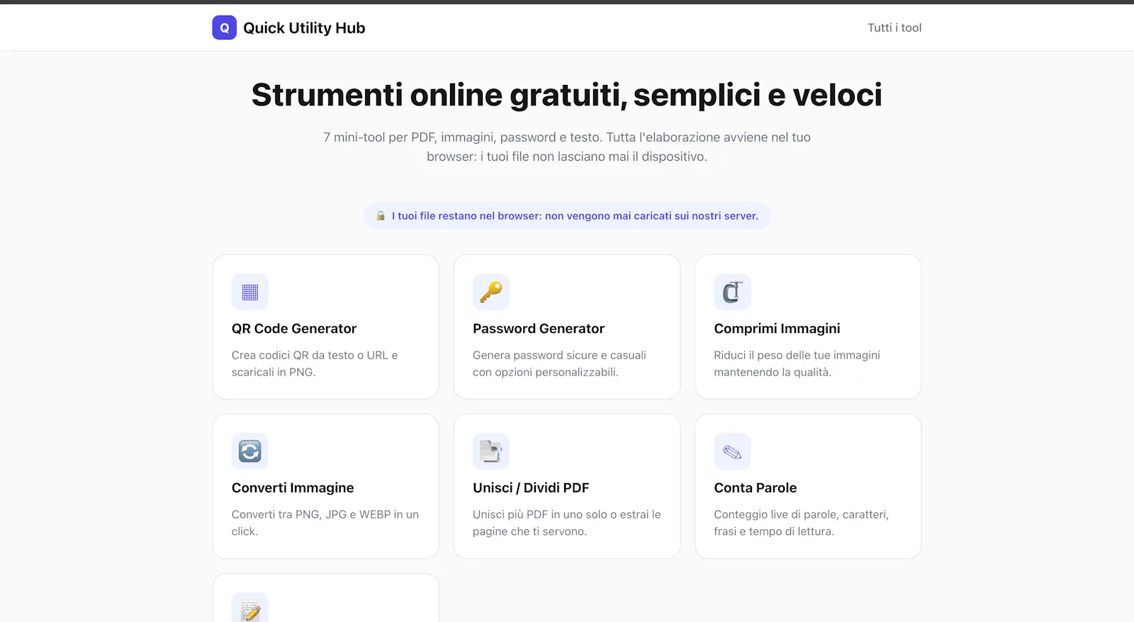 Quick Utility Hub screenshot 1