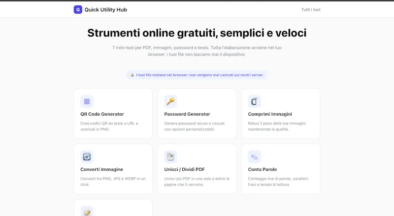 Quick Utility Hub screenshot 1