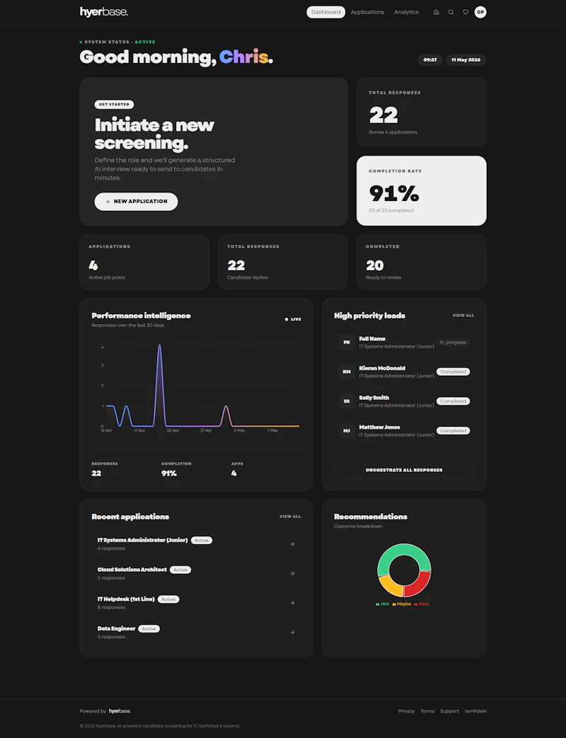 Hyerbase screenshot 3
