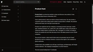 QuickInfo gallery image
