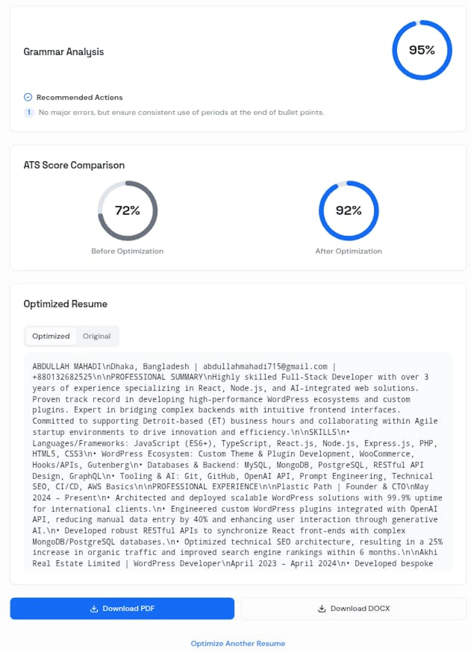 BeatATS — Beat the ATS. Get Interviews. screenshot 7