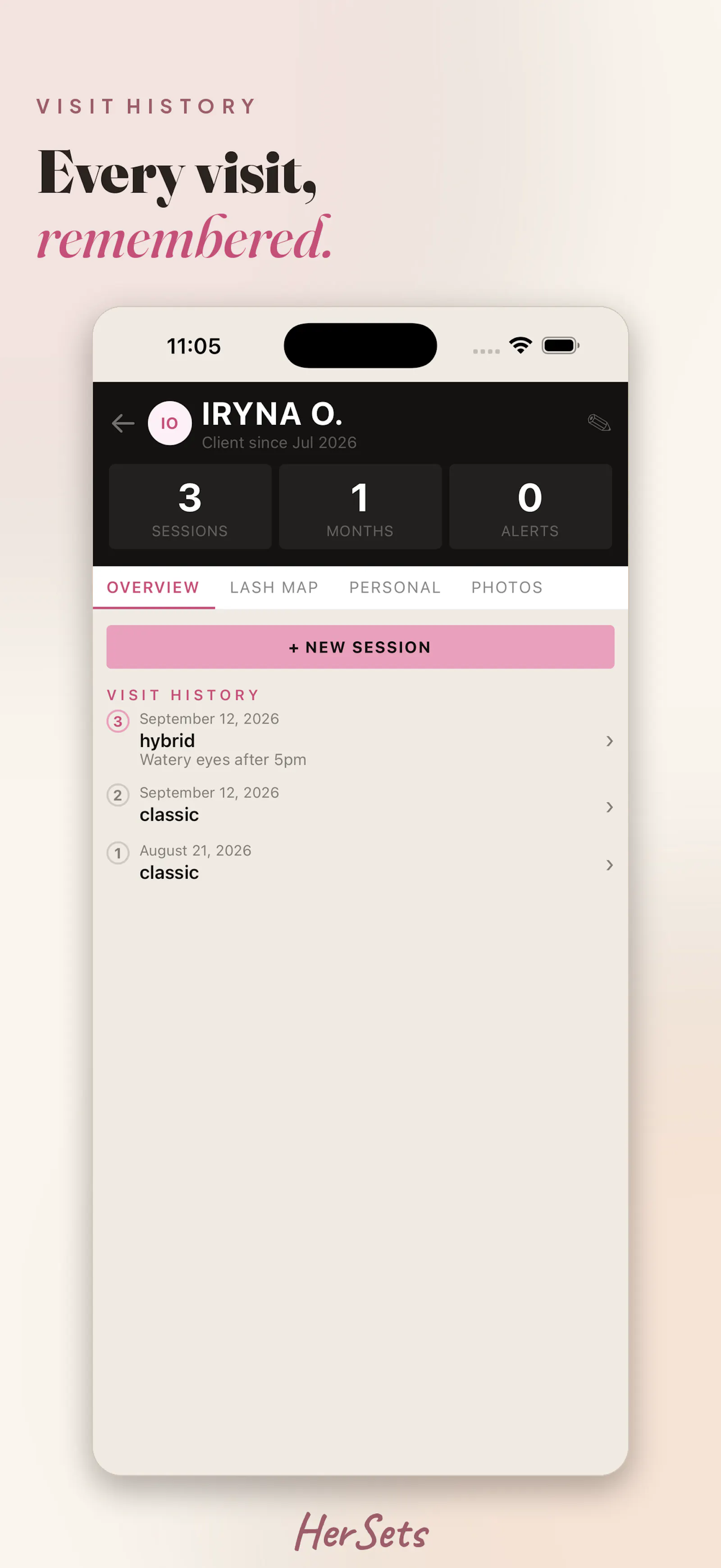 HerSets: The Beauty Artist Notebook screenshot 2