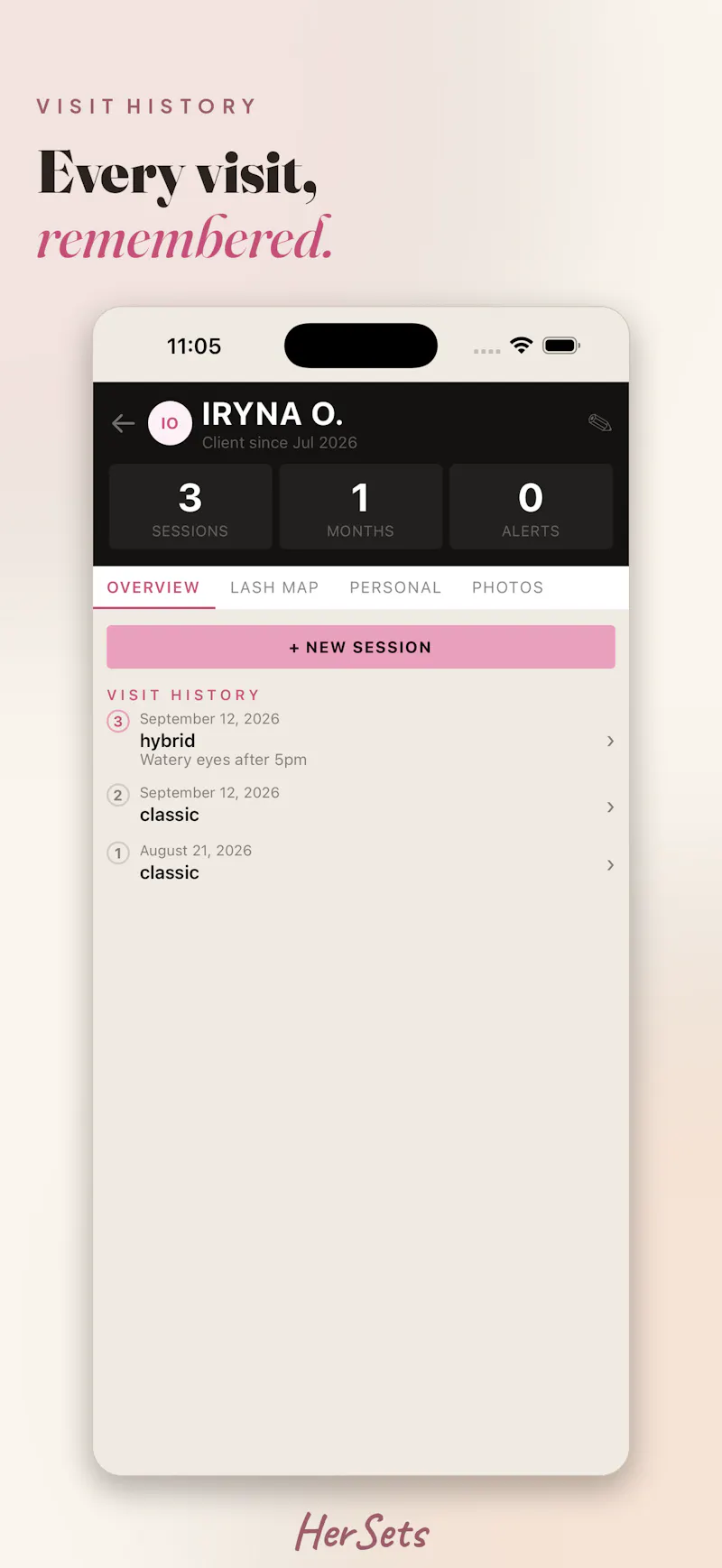 HerSets: The Beauty Artist Notebook screenshot 2
