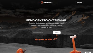 SendITのロゴ- SendITの革新的なプラットフォームで仮想通貨の送金を簡素化しましょう。