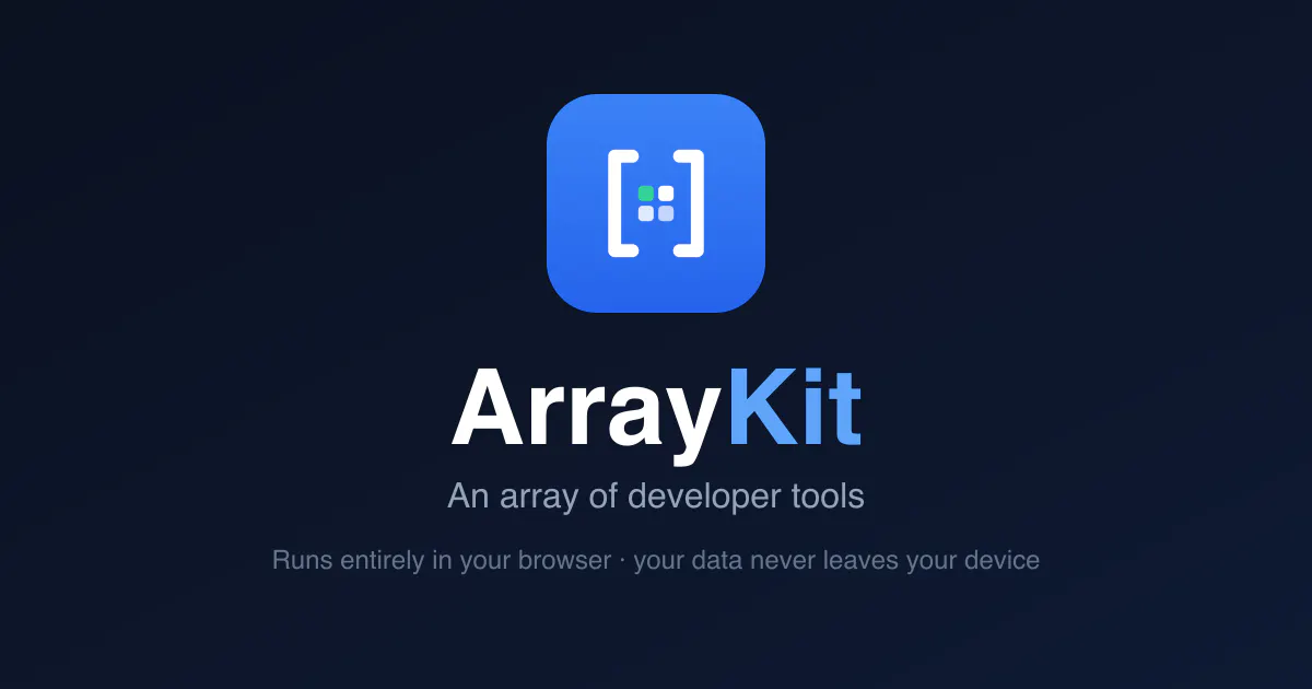 ArrayKit gallery image