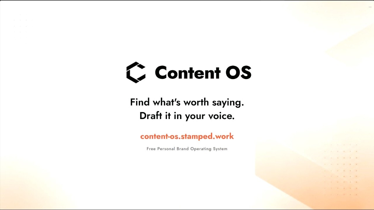 Content OS gallery image