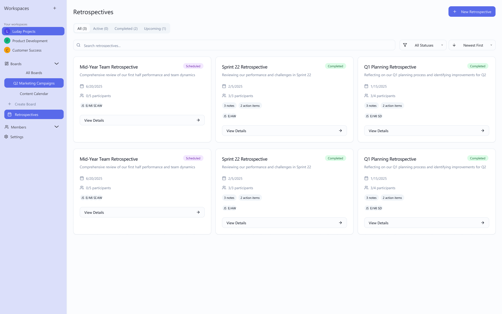 Ludacards - Screenshot 4 showing product features and functionality
