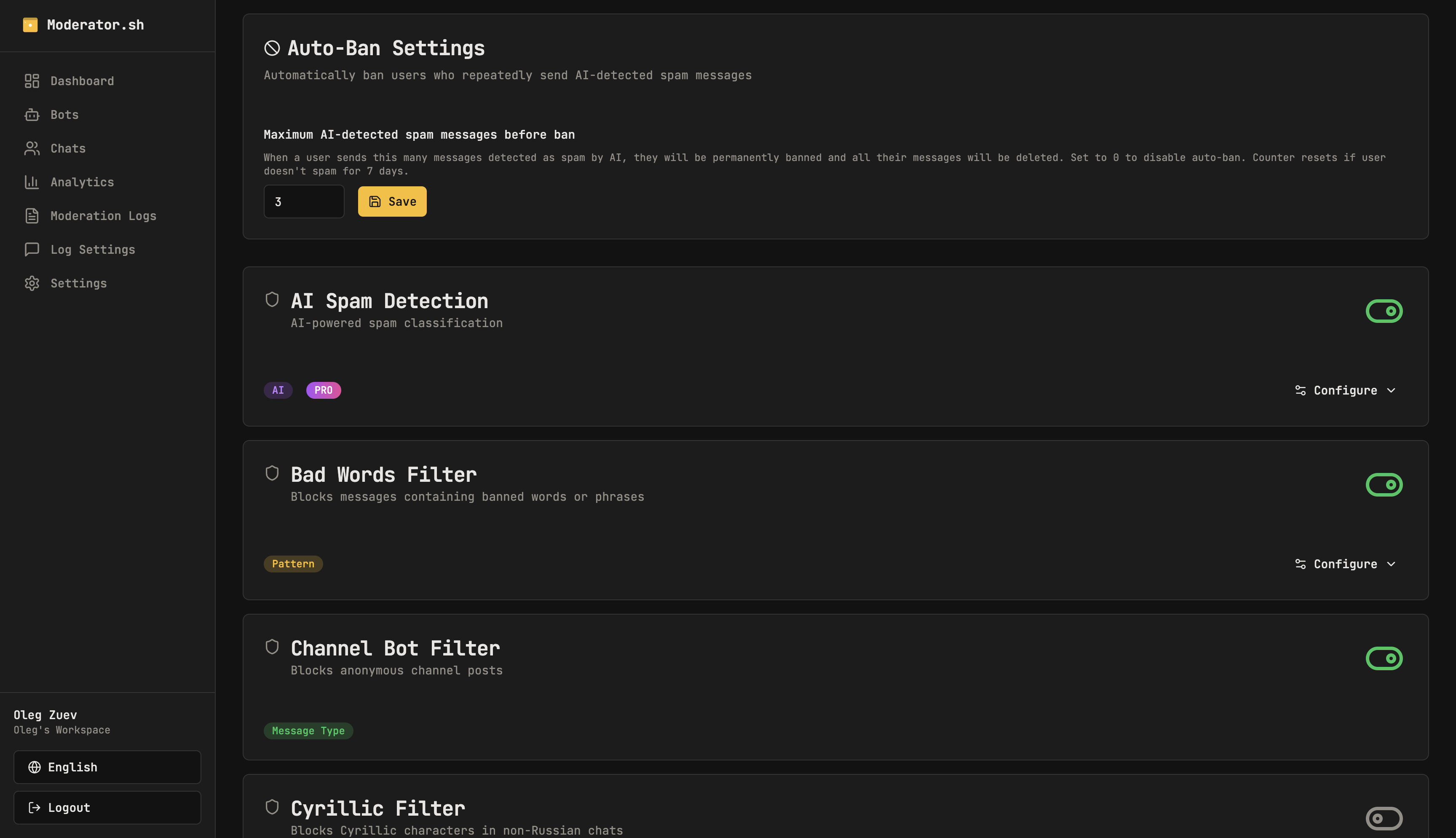 Moderator.sh gallery image