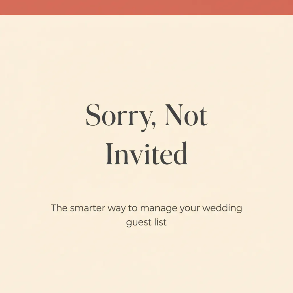 Sorry, Not Invited gallery image