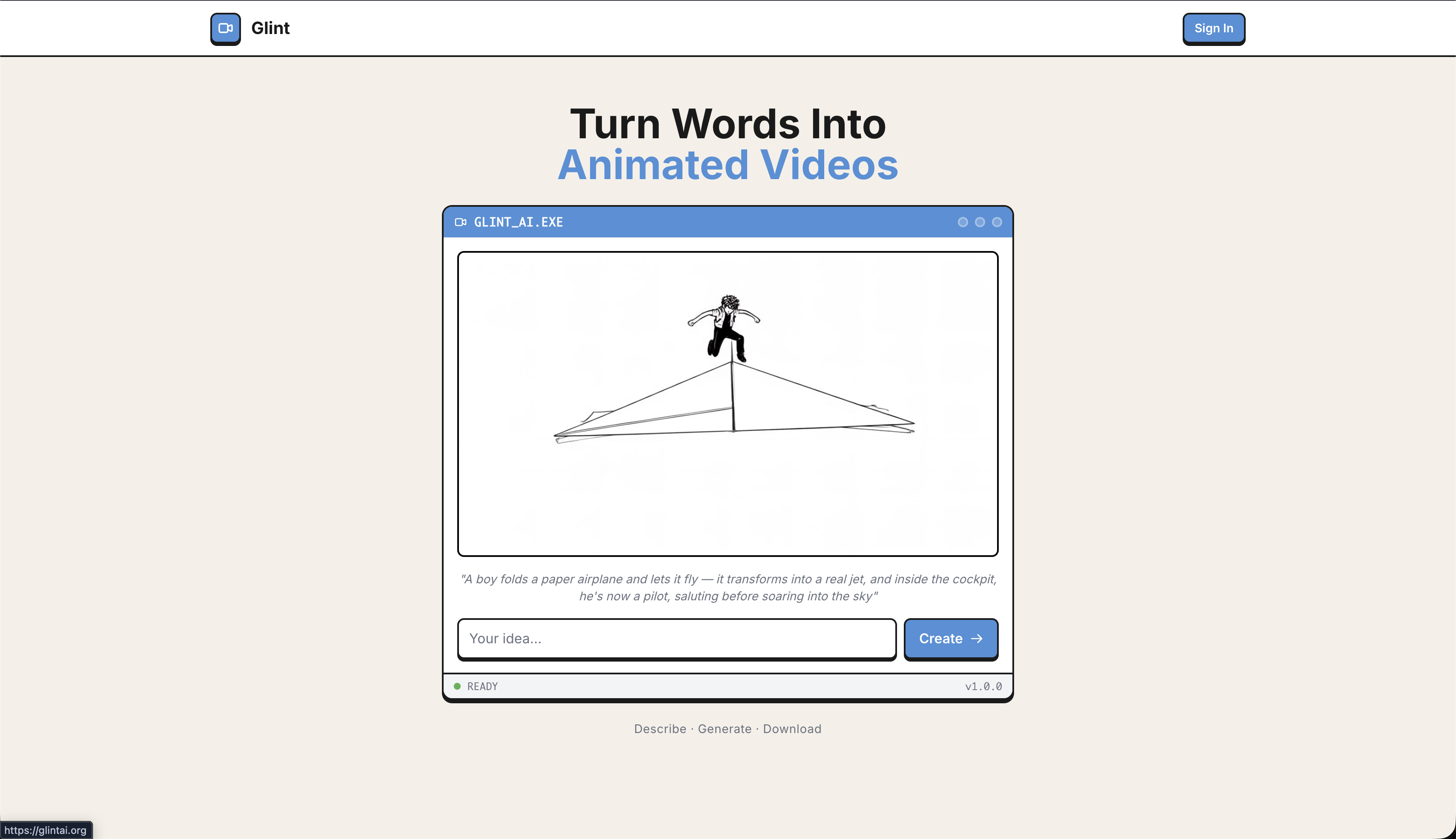 Glint AI gallery image