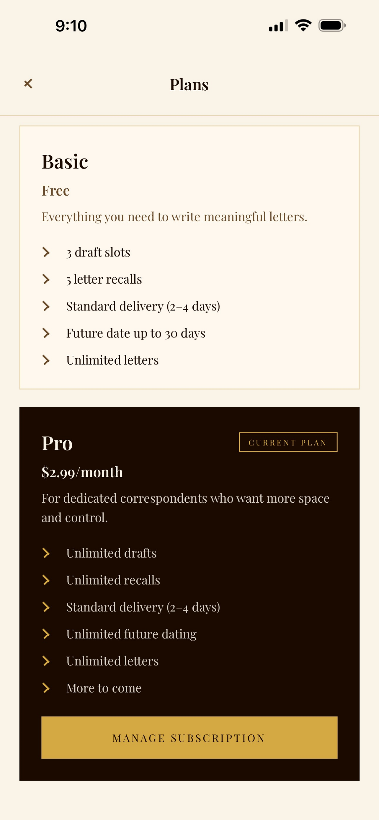 Post — Slow letters for a fast world gallery image