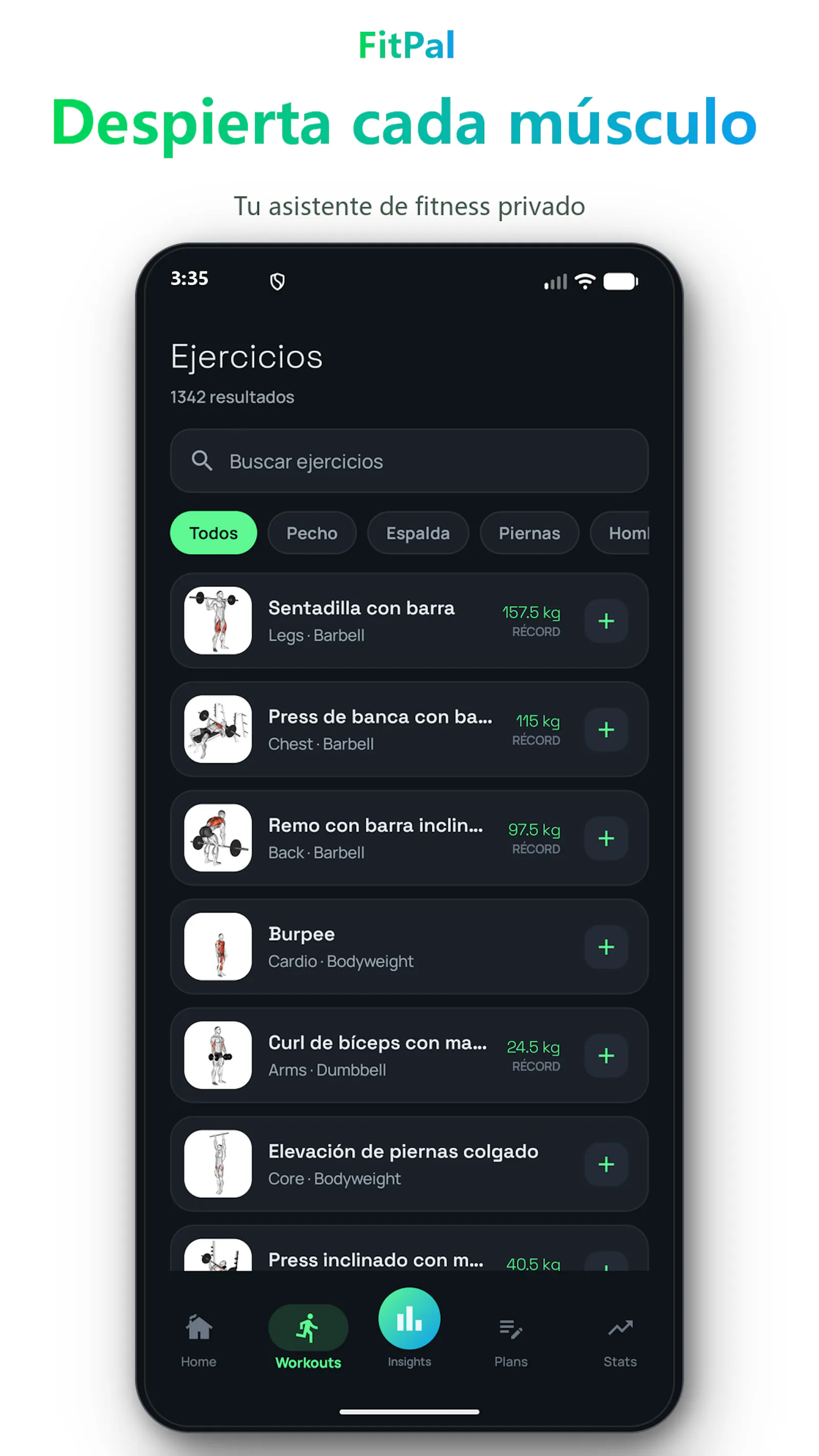 FitPal screenshot 2