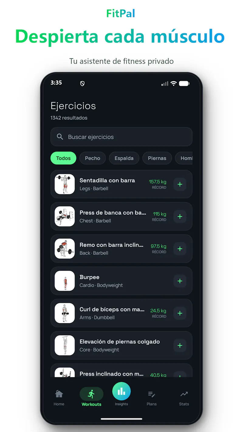 FitPal screenshot 2