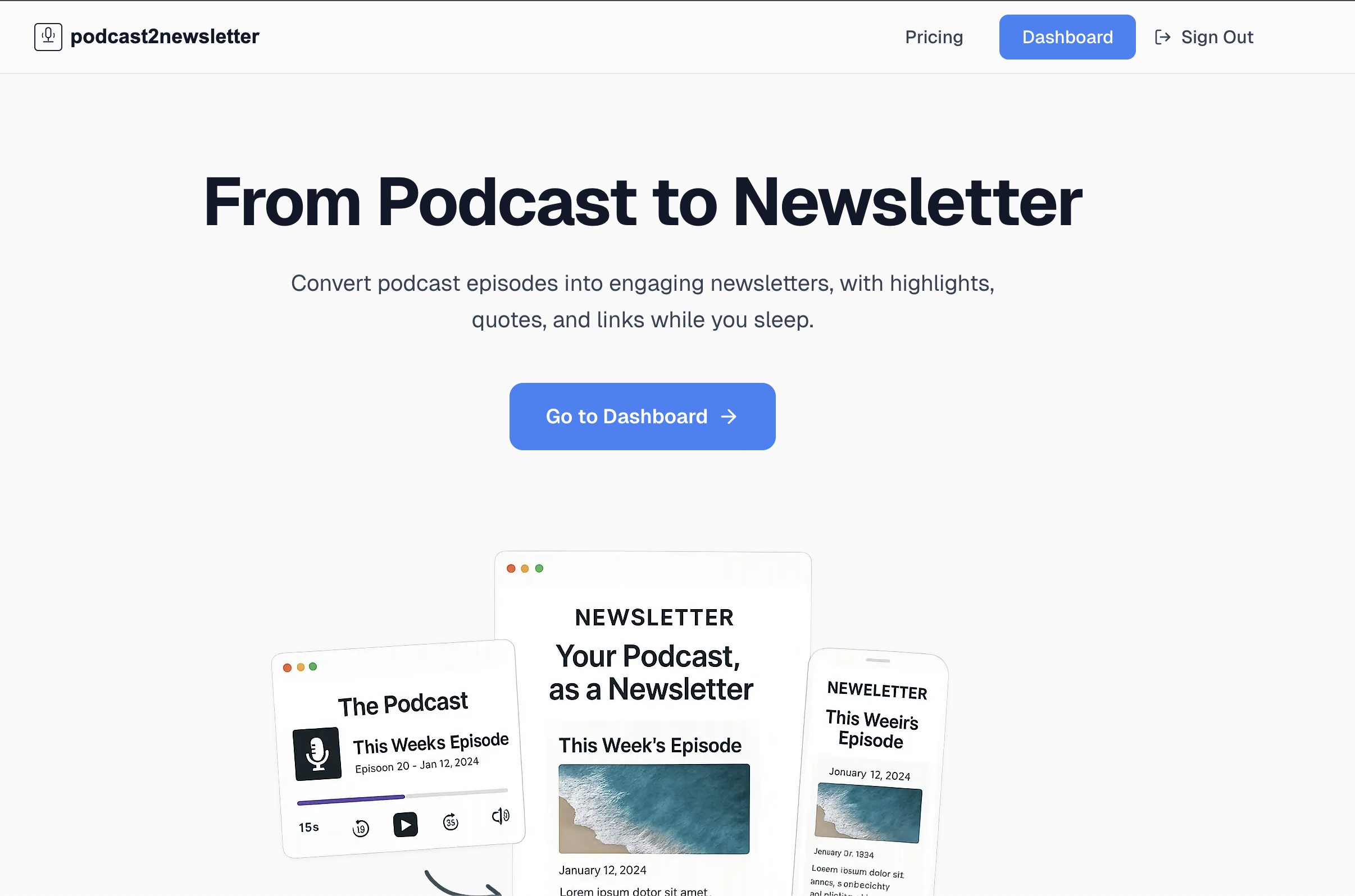 Mídia 2 de Podcast para gerador de boletim informativo