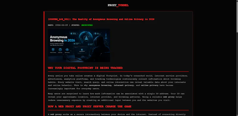 Proxy Tunnel: Bypass Restrictions screenshot 2