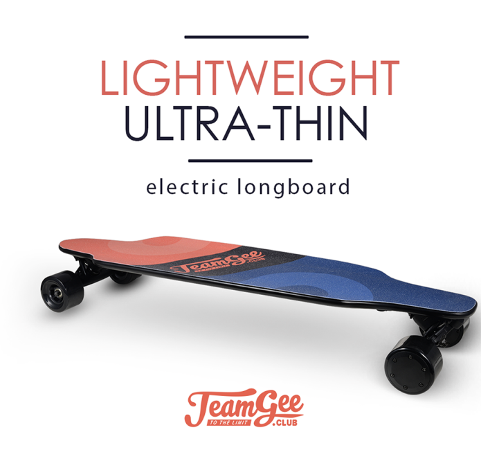 TeamGee H9 Electric Longboard gallery image