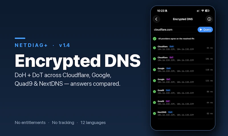 NetDiag+ screenshot 3