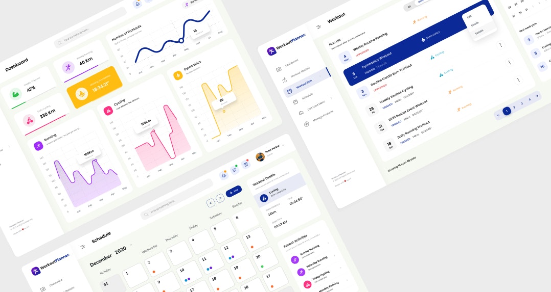 Веб -приложение для управления спортзалом - Gym Web App медиа 1