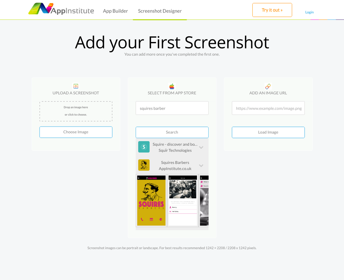 app screenshot maker