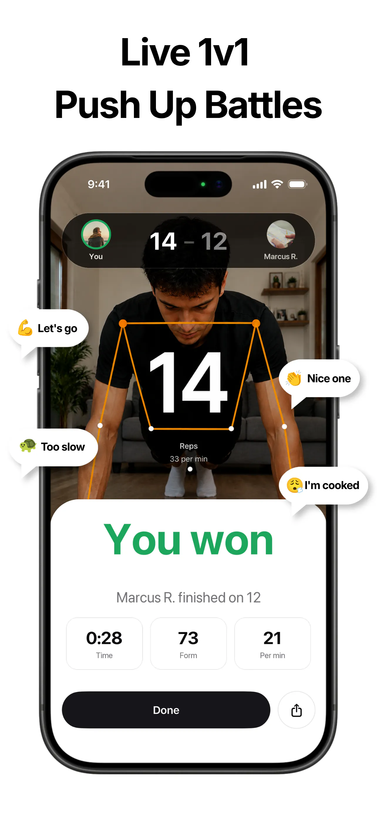 PushRank: Push Up Counter Game gallery image