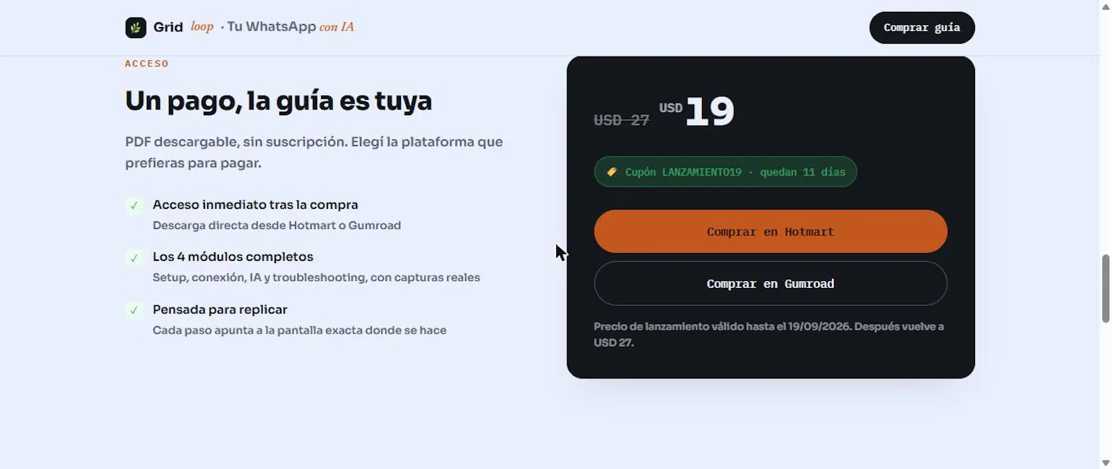 Tu WhatsApp con IA screenshot 3