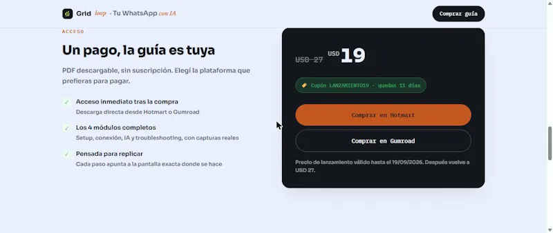Tu WhatsApp con IA screenshot 3