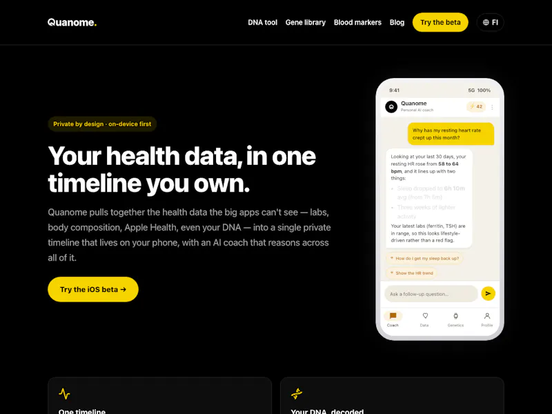 Quanome screenshot 3