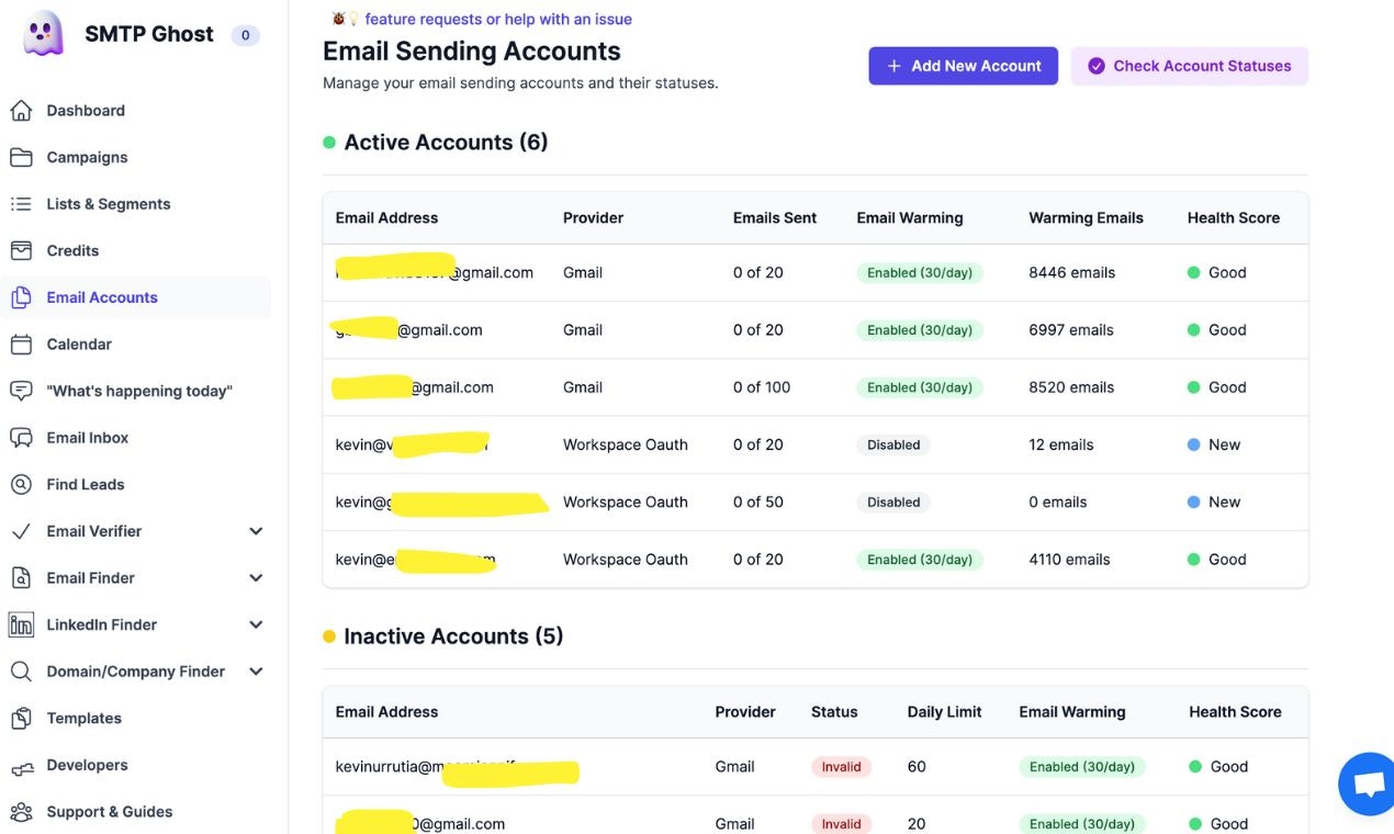 SMTP Ghost - Software di email marketing a freddo senza il prezzo ridicolo media 3