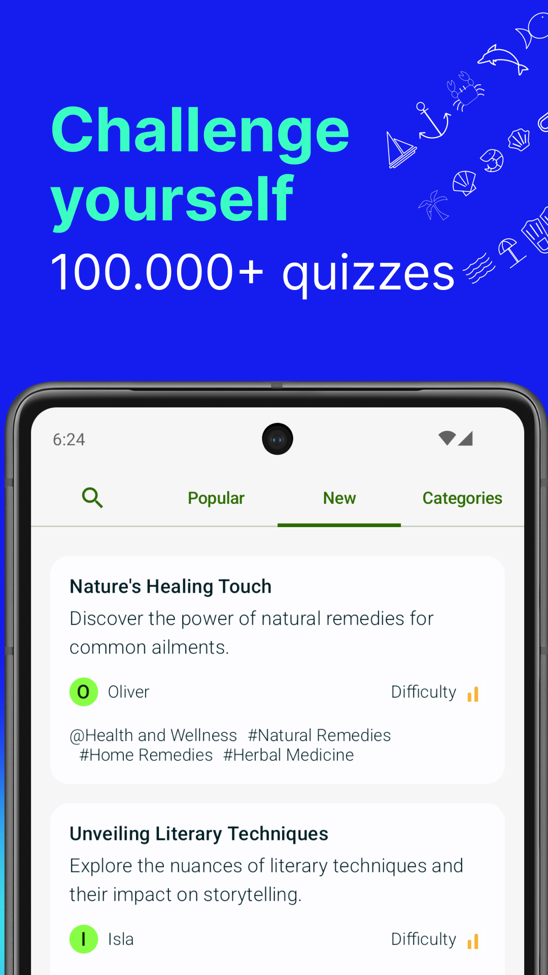 startuptile Snapquiz - quiz with AI-Expand knowledge and challenge skills with causual quizzes!