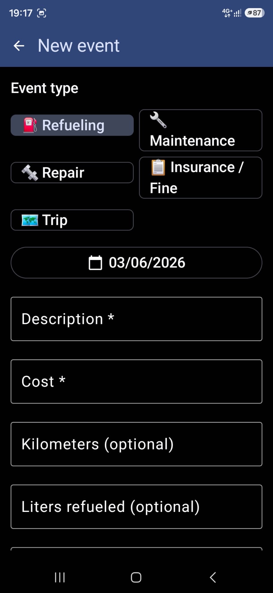 Car Diary – Vehicle Logbook gallery image