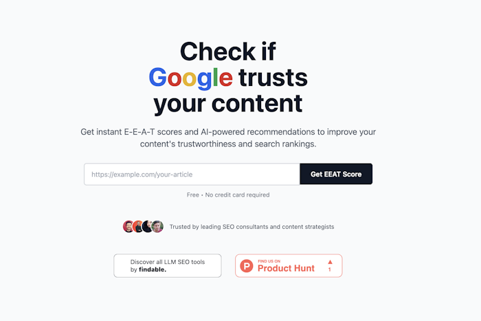 LLM SEO EEAT产品图