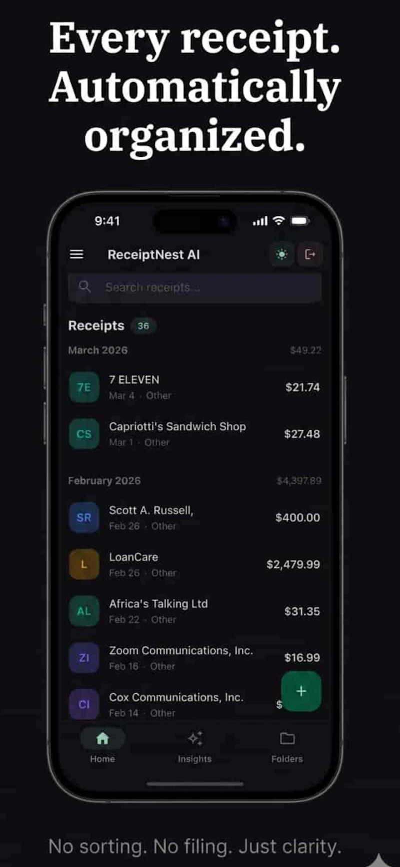 ReceiptNest AI screenshot 3