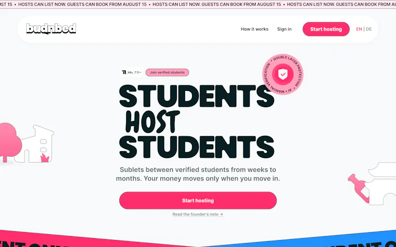 BudnBed screenshot 2