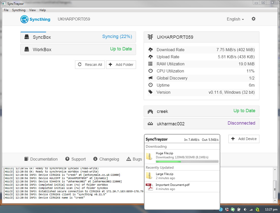 Syncthing Image