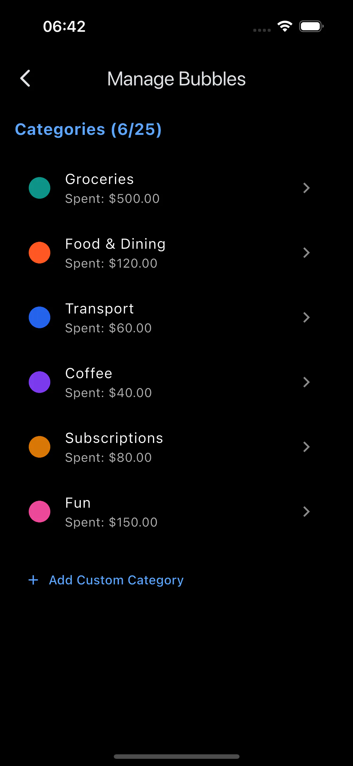 Bubble Budget gallery image