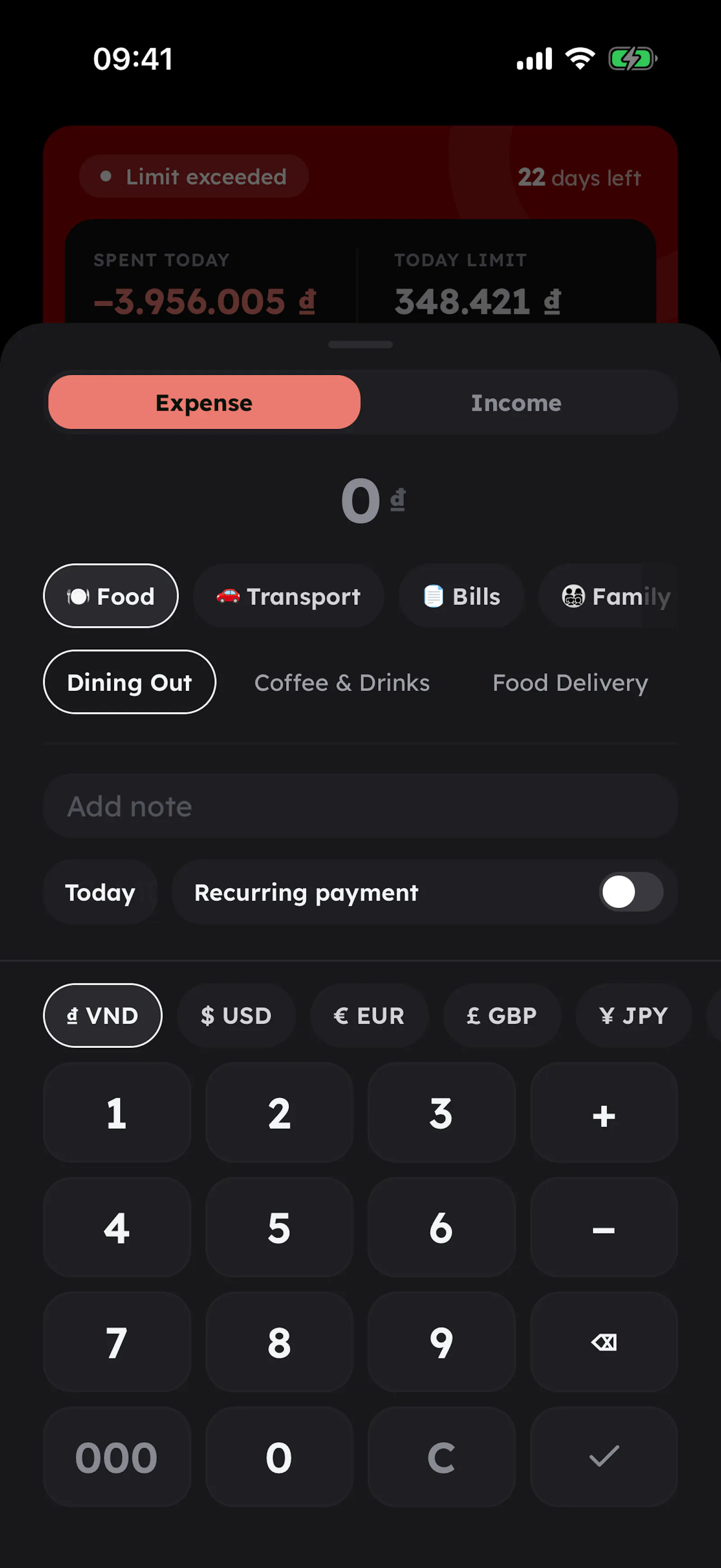 Pokko: Expense & Budget App screenshot 1