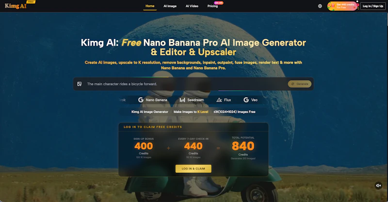 Kimg AI Free AI Image Maker screenshot 2