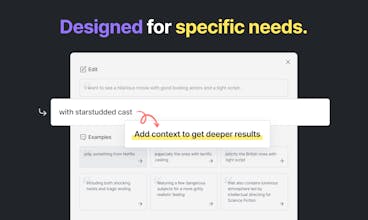 Movie Deep Search by AI Keytalk gallery image