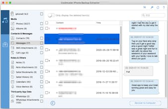 Coolmuster iPhone Backup Extractor (Mac) gallery image