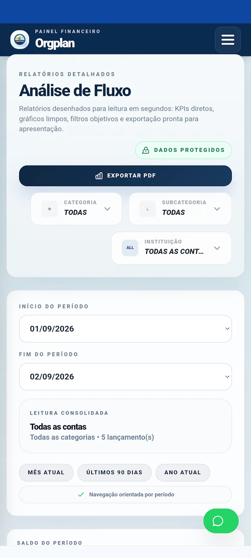 Orgplan seu controle financeiro  screenshot 4