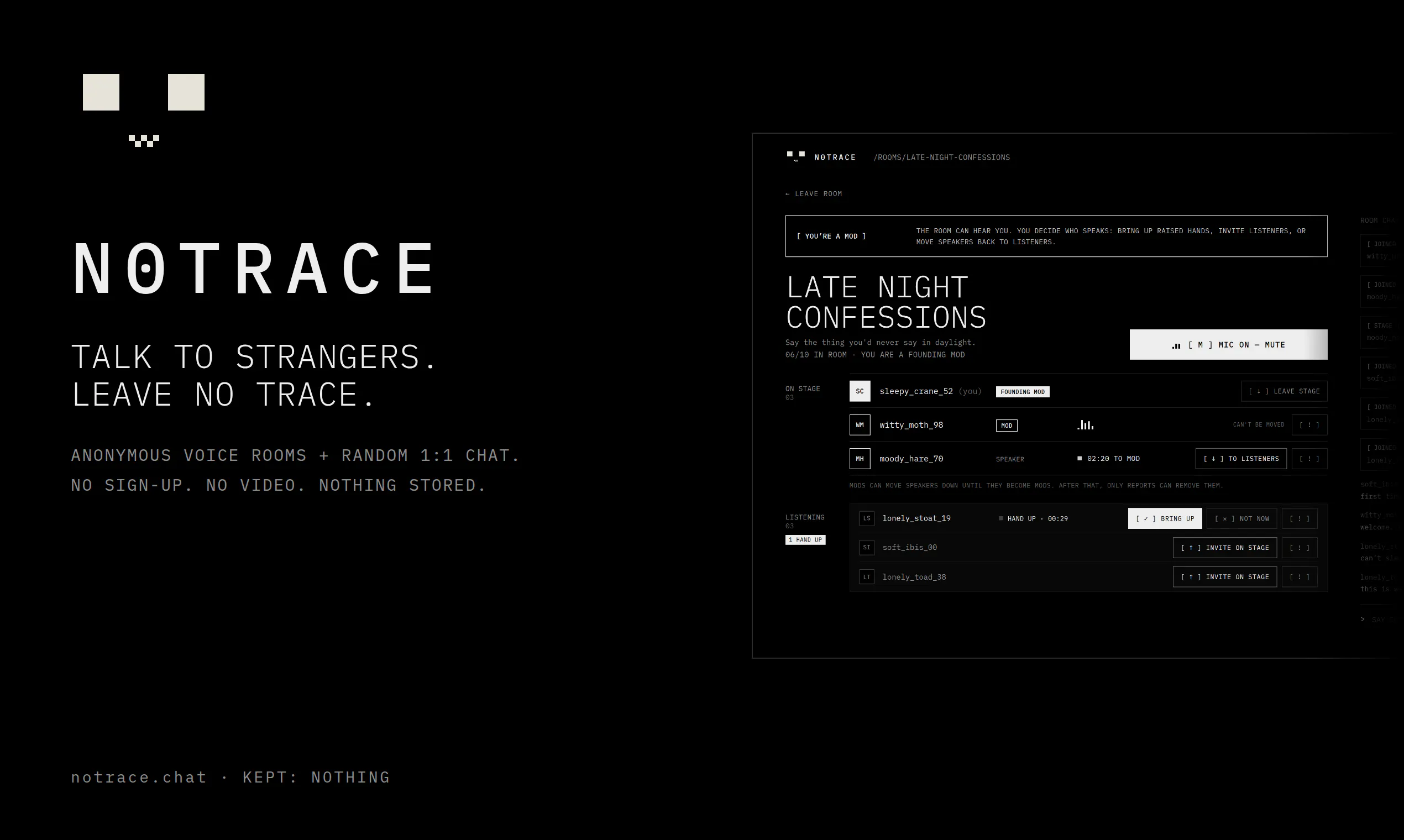 N0TRACE gallery image